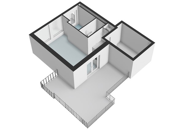 Floor plan - Zeemansstraat 21E, 1506 CS Zaandam 